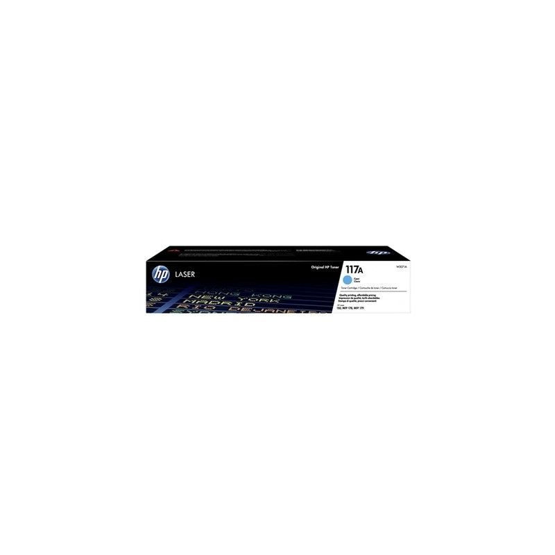 Original HP W2071A / 117A Toner cyan