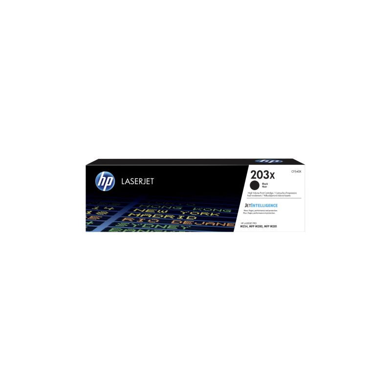 Hp 203X - Toner original CF540X, 203X - Noire