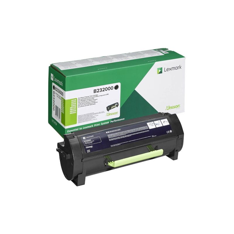 Original Lexmark B232000 Toner noir, 3000 pages