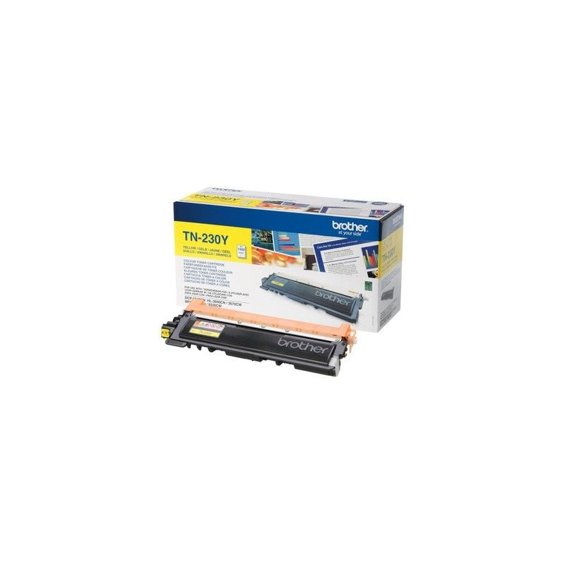 Original Brother TN230Y Toner jaune, 1400 pages