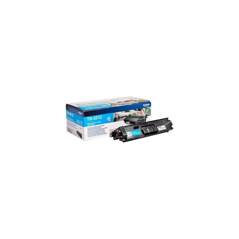 Original Brother TN321C/TN-321C Toner cyan, 1500 pages