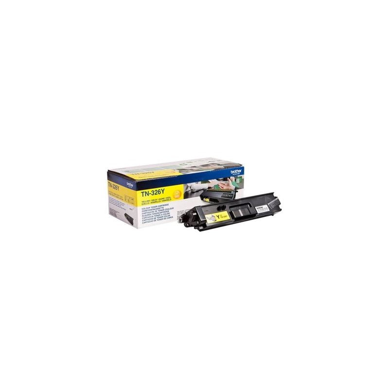 Original Brother TN326Y/TN-326Y Toner jaune, 3500 pages