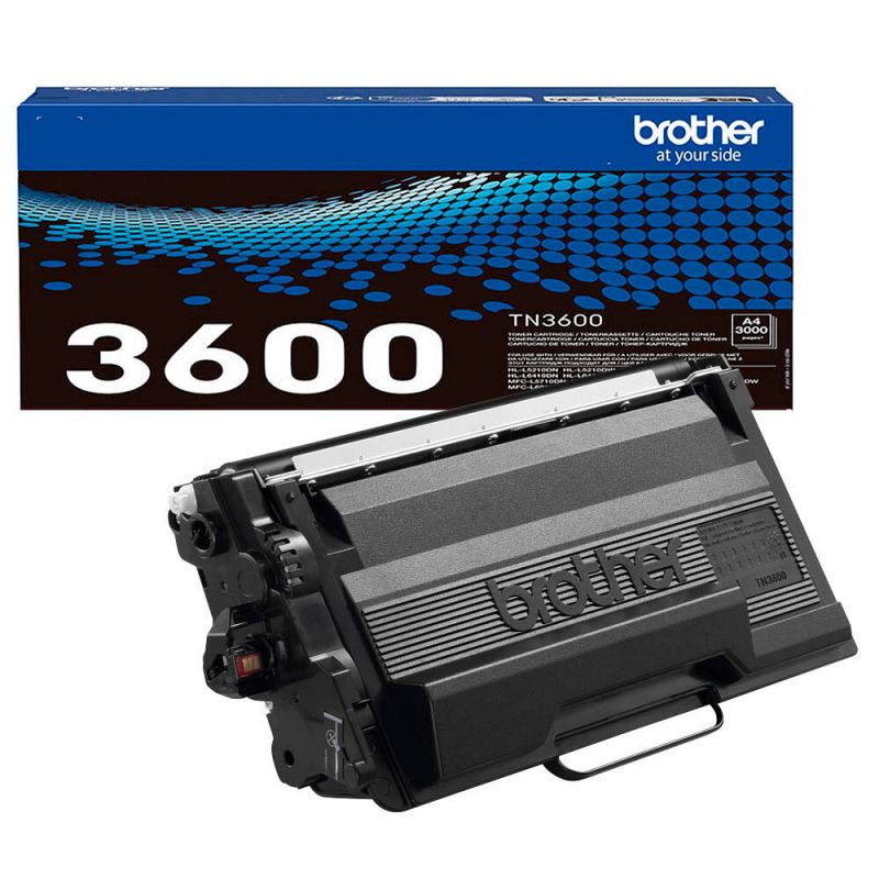 Original Brother TN3600/TN-3600 Toner noir, 3000 pages