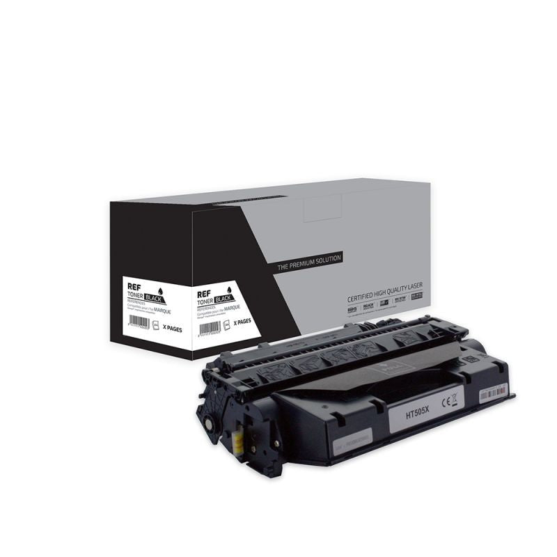 Alternative à HP CE505X / 05X Cartouche toner noir, 6500 pages