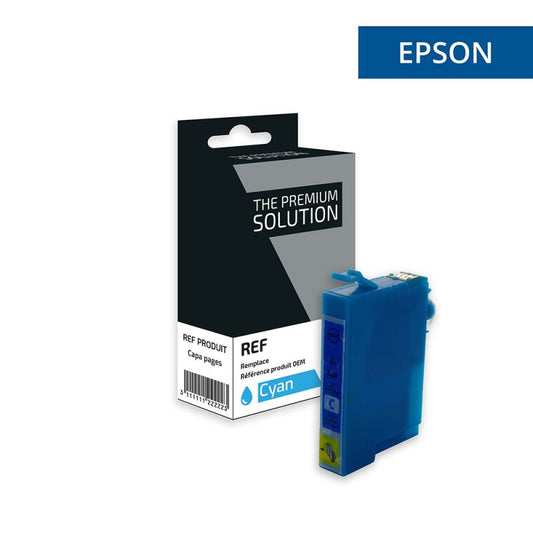 Epson 1282 - cartouche jet d'encre équivalent à C13T12824011 - Cyan