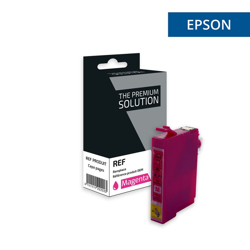 Epson 1283 - cartouche jet d'encre équivalent à C13T12834011 - Magenta