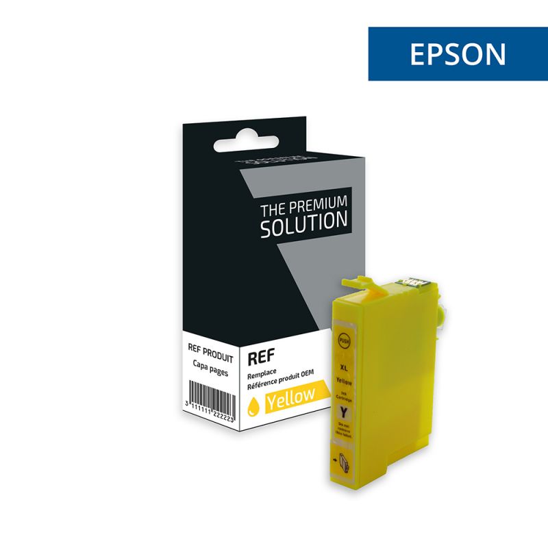 Epson 1294 - cartouche jet d'encre équivalent à C13T12944012 -Jaune