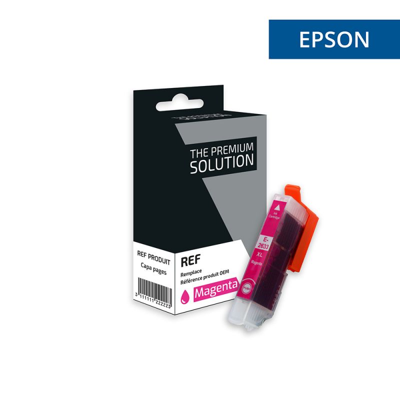 Epson 26XL - cartouche jet d'encre équivalent à C13T26334012 - Magenta