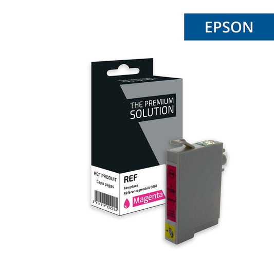 Epson T0713 - cartouche jet d'encre équivalent à C13T07134011 - Magenta