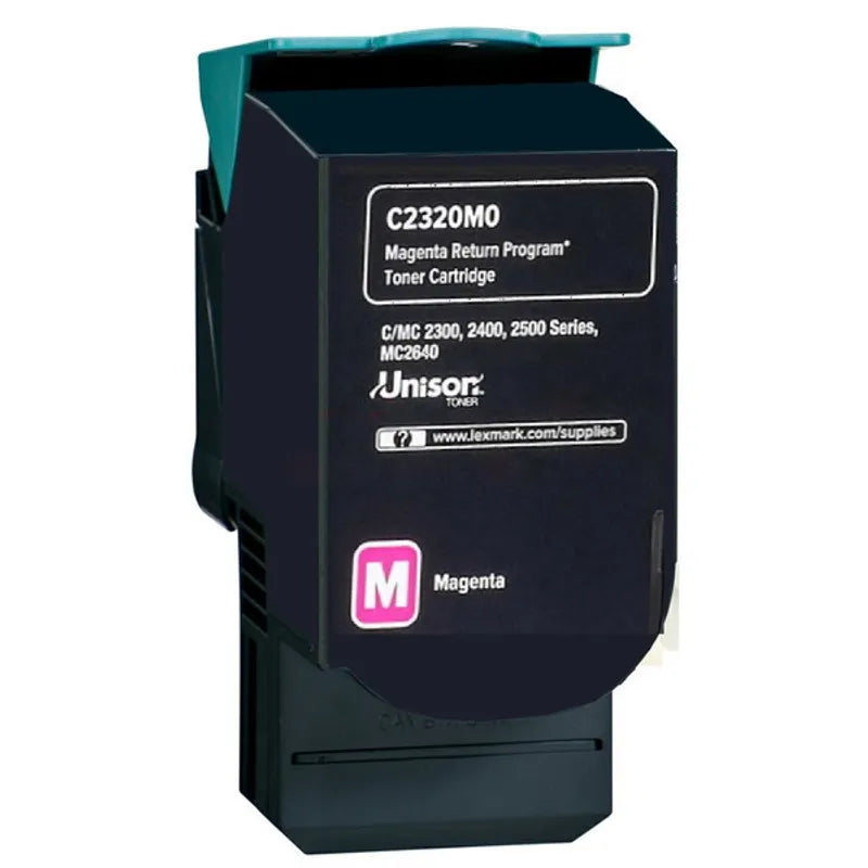 Original Lexmark C232HM0 Toner magenta, 2300 pages