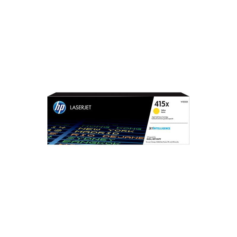 Original HP W2032X / 415X Toner jaune