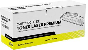 Alternative à Lexmark 80C2HY0 / 802HY Cartouche toner, jaune, 3000 pages